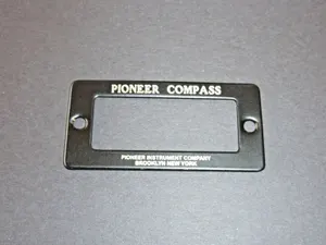 Vintage Pioneer Compass Card Deviation Holder, Stinson, Waco